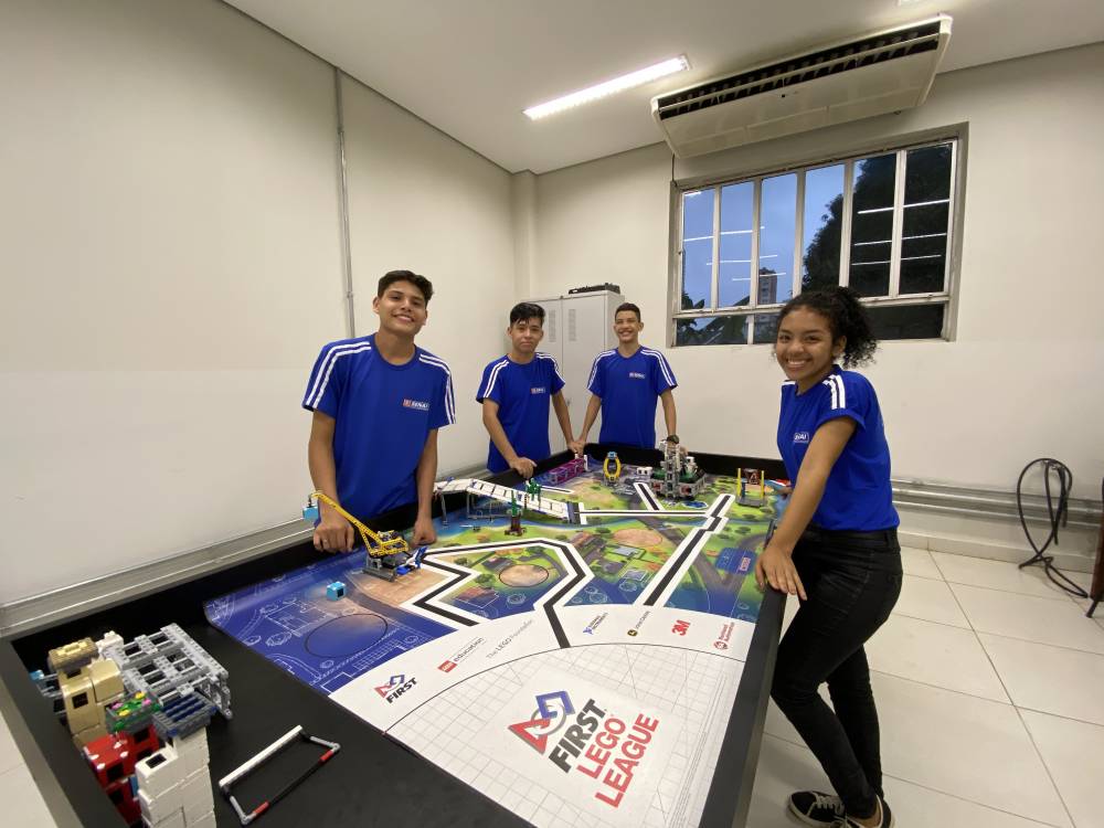 Equipe do SENAI participará do Torneio SESI de Robótica First Lego League